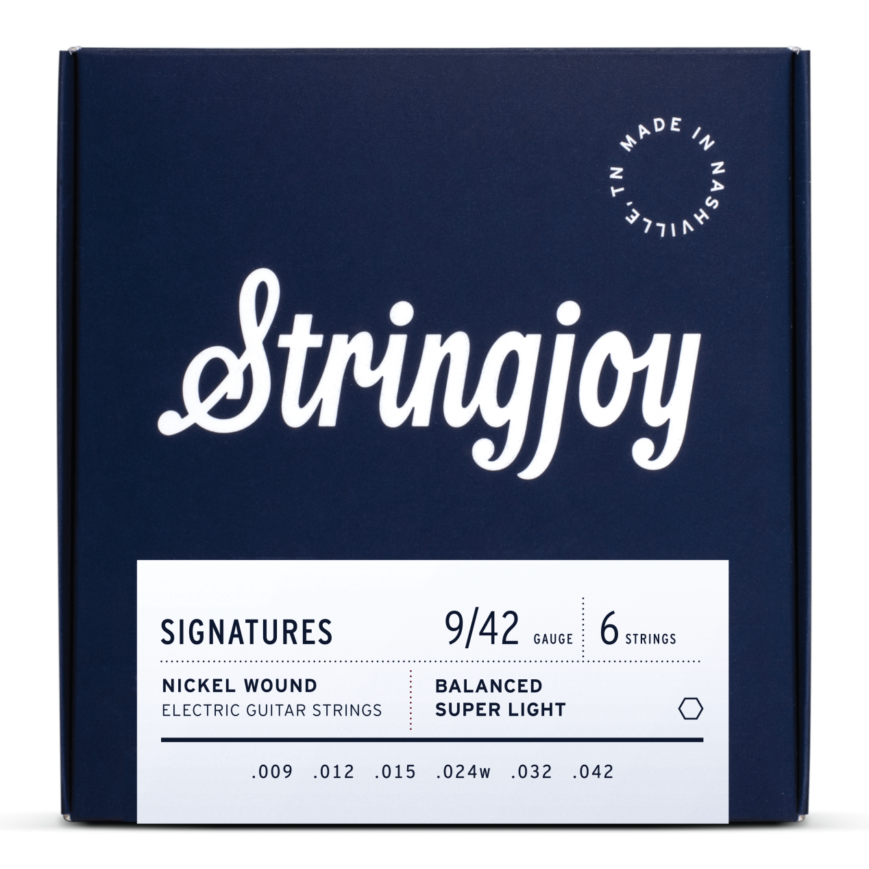 StringJoy ストリングジョイ エレキギター弦 アメリカ製 ハンドメイド | 六弦・七弦対応