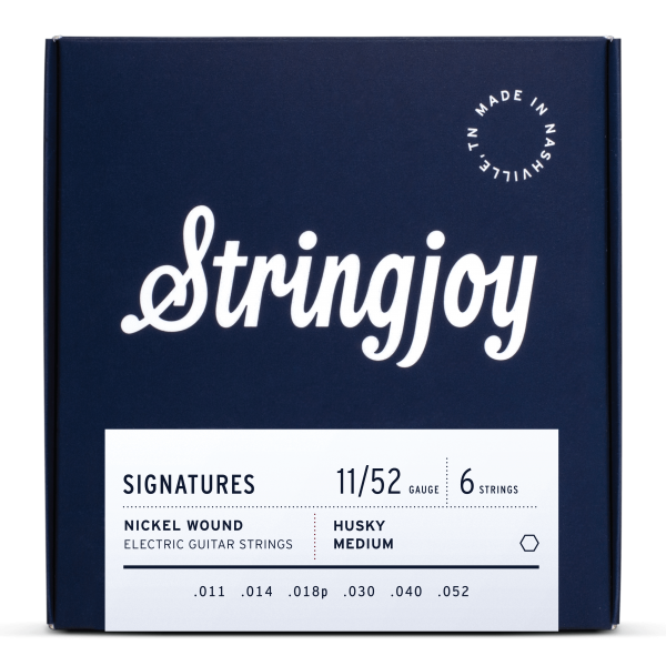 StringJoy ストリングジョイ エレキギター弦 アメリカ製 ハンドメイド | 六弦・七弦対応