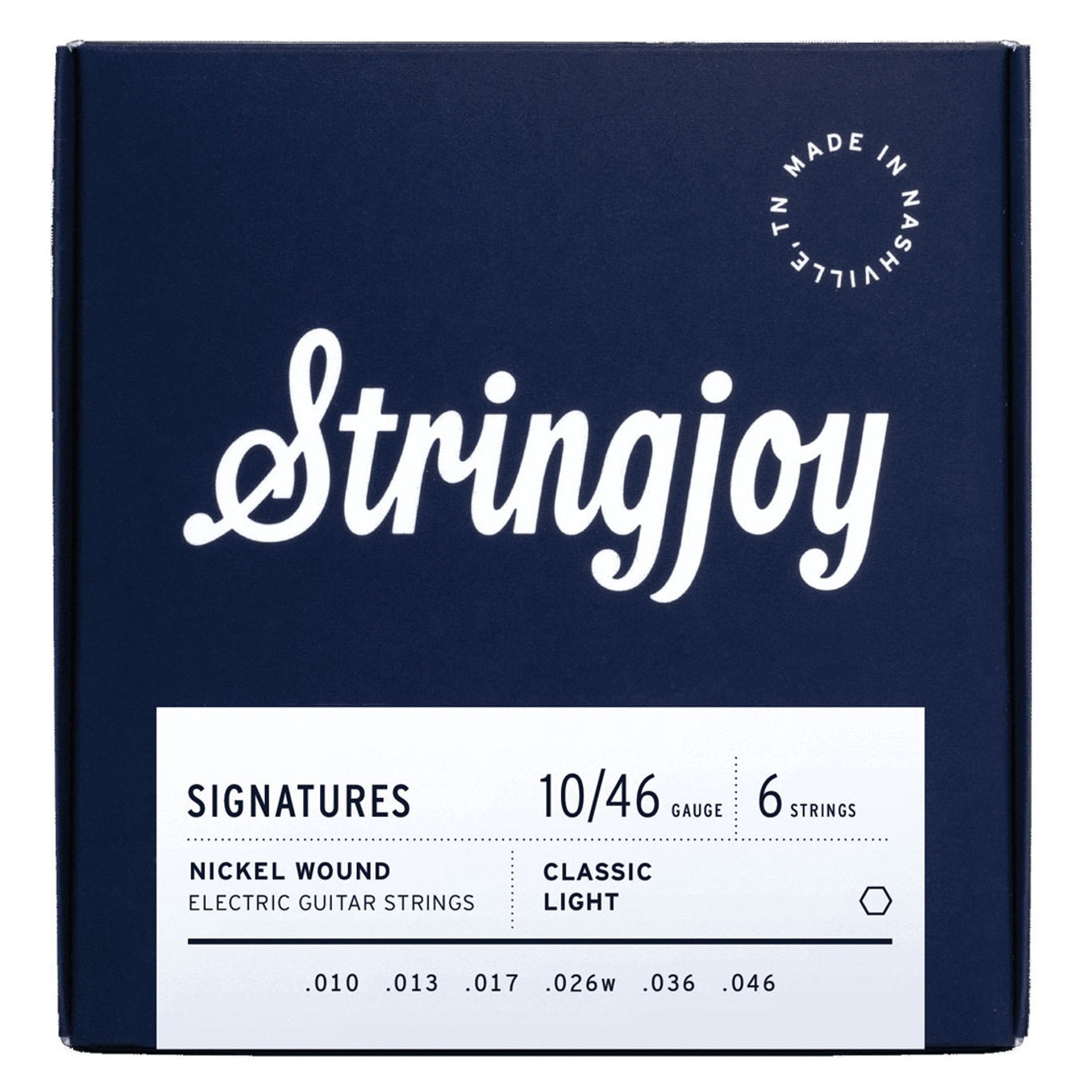 StringJoy ストリングジョイ エレキギター弦 アメリカ製 ハンドメイド | 六弦・七弦対応
