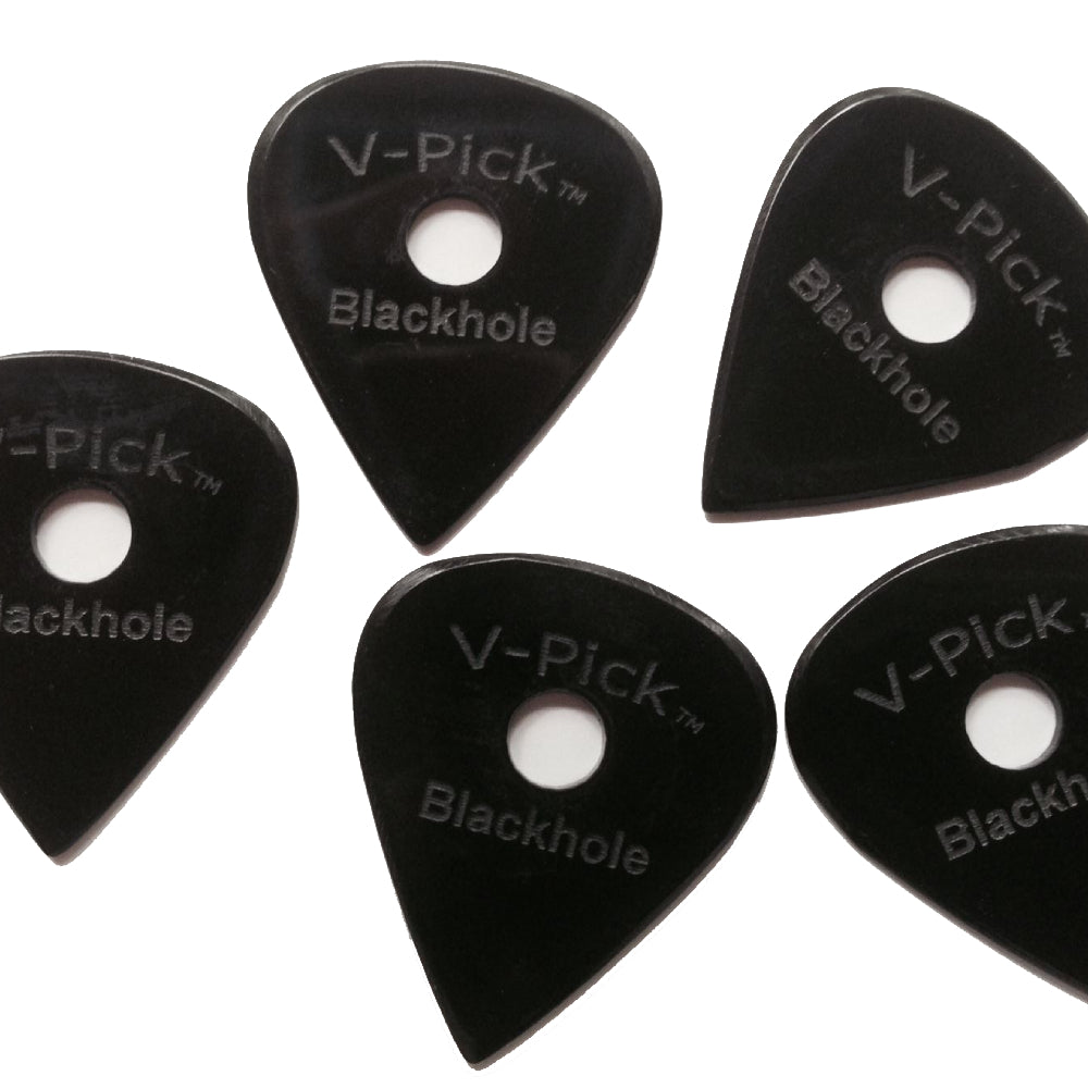 V-Picks ヴィ・ピックス Blackhole 標準形 エレキギターピック 1.5mm