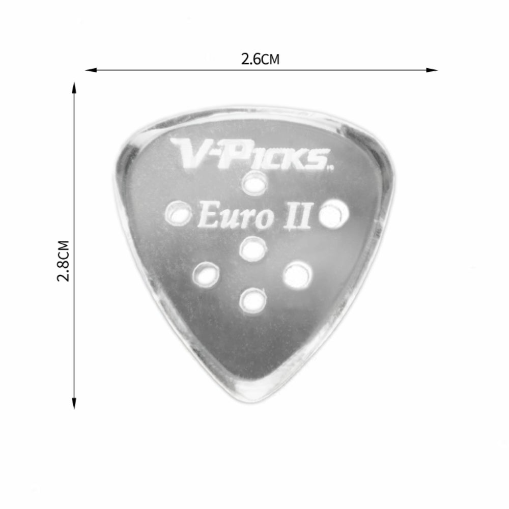 V-Picks ヴィ・ピックス Euro/Euro II 三角形Jazz IIIエレキギターピック 1.5mm
