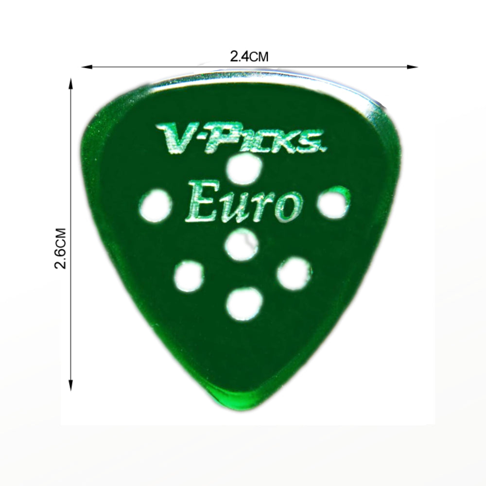 V-Picks ヴィ・ピックス Euro/Euro II 三角形Jazz IIIエレキギターピック 1.5mm