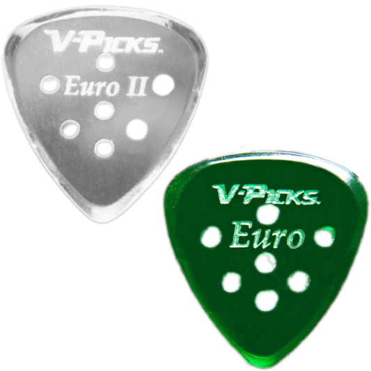 V-Picks ヴィ・ピックス Euro/Euro II 三角形Jazz IIIエレキギターピック 1.5mm
