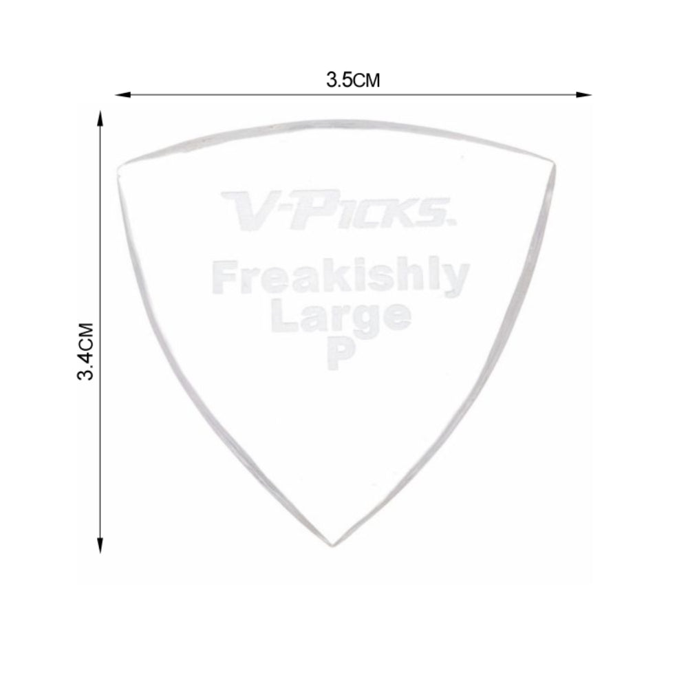 V-Picks ヴィ・ピックス Freakishly Large シリーズ 三角型 エレキギター ベース ピック 2.75mm/3.0mm