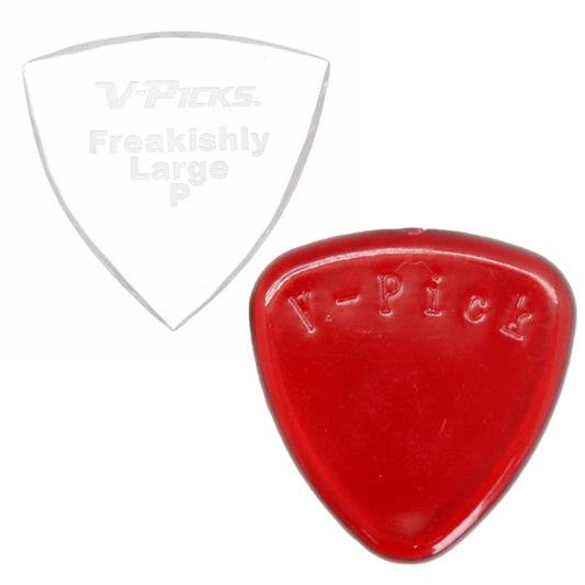 V-Picks ヴィ・ピックス Freakishly Large シリーズ 三角型 エレキギター ベース ピック 2.75mm/3.0mm