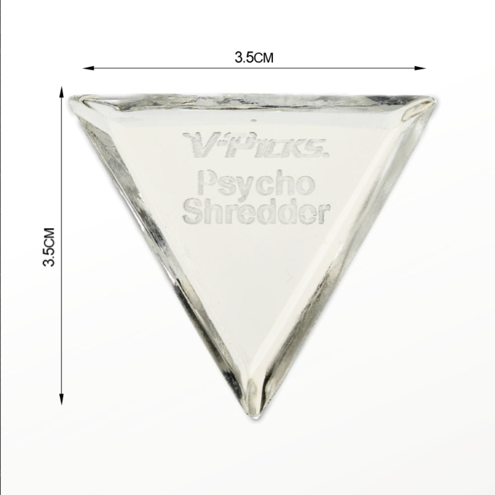 V-Picks ヴィ・ピックス Psycho Shredder 三角型 エレクトリックギター ベースピック 5.85mm