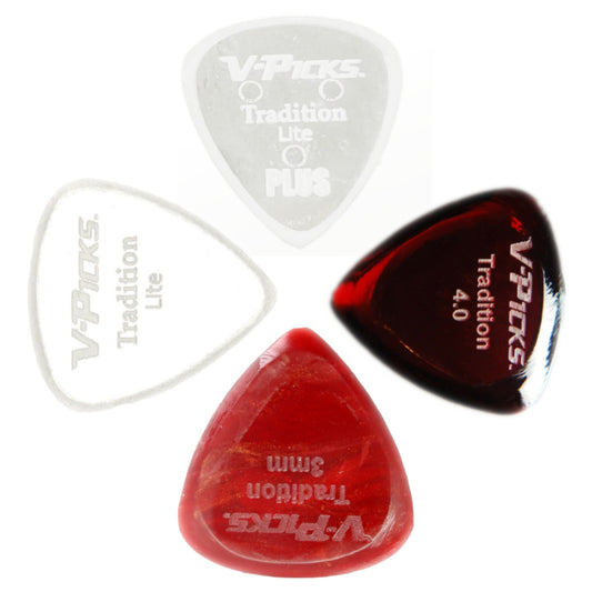 V-Picks ヴィ・ピックス Traditionシリーズ 涙滴形 エレキギター用ピック 1.5mm / 3.0mm / 4.0mm