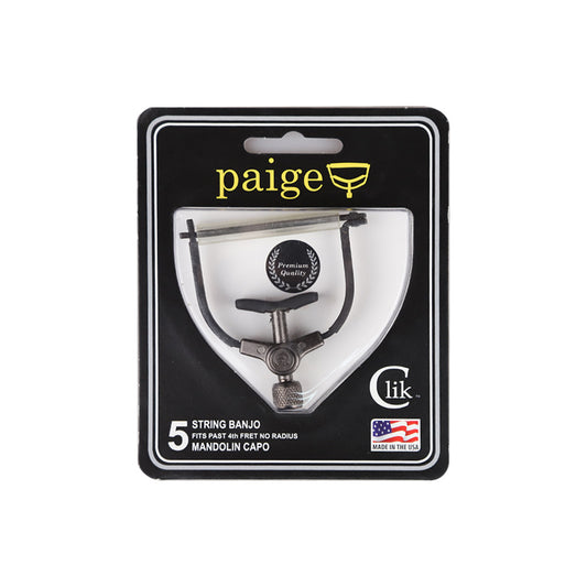 Paige Capo ペイジカポ PC-B5-1.812 バンジョー/ウクレレカポタスト