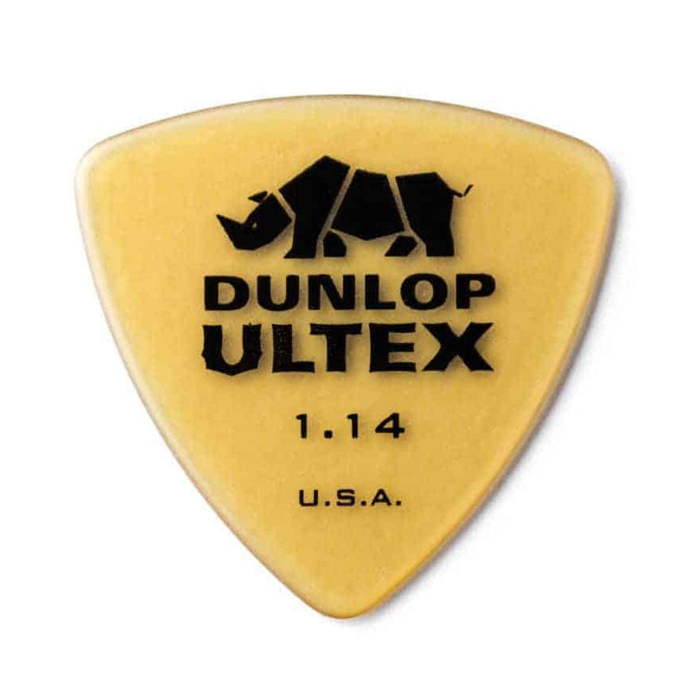 Jim Dunlop ジム ダンロップ 426R-◯◯ ギターピック ライノトライアングル 透明イエロー 1枚入り