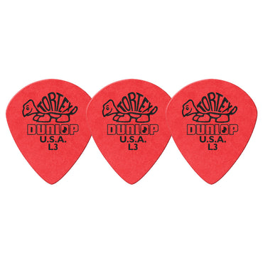 Jim Dunlop ジム ダンロップ 472R TORTEX Jazz III ジャズタイプギター ピック 3枚入り