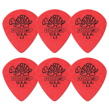 Jim Dunlop ジム ダンロップ 472R TORTEX Jazz III ジャズタイプギター ピック 6枚入り