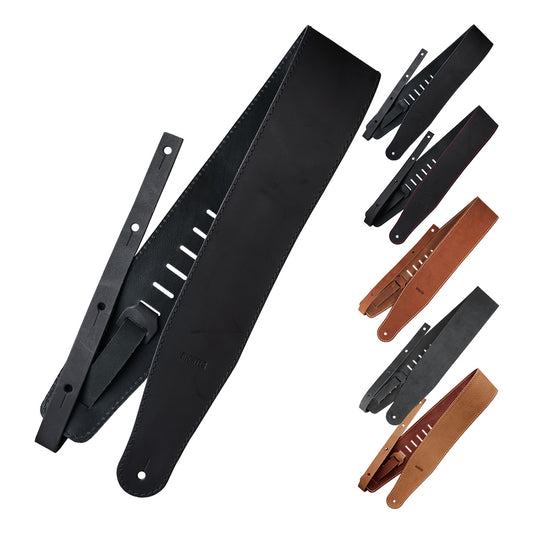 Richter リヒター ハンドメイド仕様本革ギターストラップ Raw III Contourシリーズ