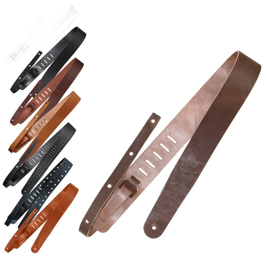 Richterリヒター RAW II Punchシリーズ 本革 牛革ギターストラップ