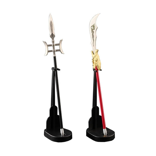 NIKKENニッケン刃物 HG-28L 方天画戟 レターペイフナイフ SR-28D 青龍偃月刀