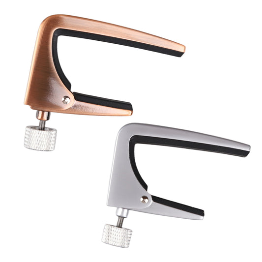 AROMA アロマ AC-11 アコースティックギター用カポタスト ノブ式 亜鉛合金製