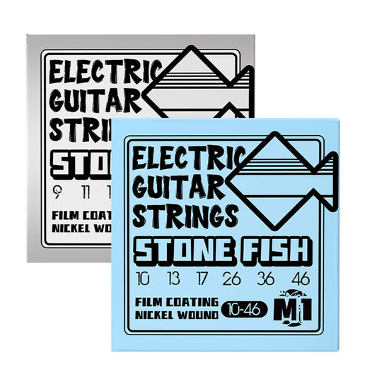 ストーンフィッシュ M1スモールフィッシュ エレキギター弦 ニッケルメッキ イオンコーティング 09-42 10-42