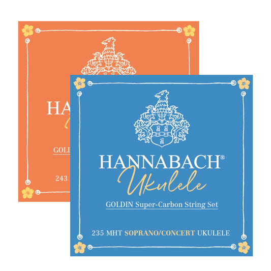 HANNABACH ハナバッハ ウクレレ弦 243MHT 235MHT 透明ナイロン弦 ドイツ製