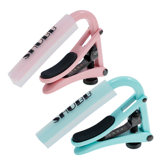 SHUBB シャブ ギターカポタスト マカロンカラーカポタスト 圧力調整可能カポタスト【並行輸入】