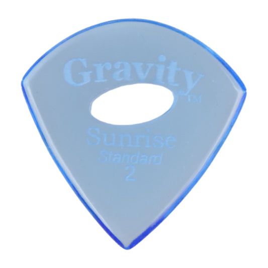 Gravity グラビティ Sunrise Standard ギターピック GSUS2PE blue 1枚入り