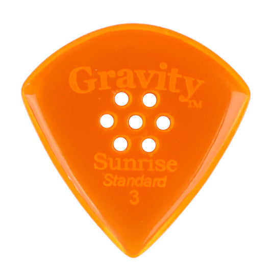 Gravity グラビティ Sunrise Standard ギターピックGSUS3PM orange 1枚入り