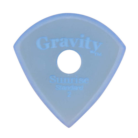 Gravity グラビティ Sunrise Standard ギターピックGSUS2MR blue 滑り止め耐久性 1枚入り