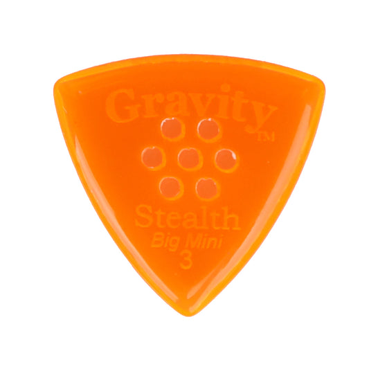Gravity グラビティStealth Big MiniギターピックGSSB3PM orange 1枚入り