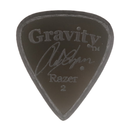 Gravity グラビティRazer Standard ギターピックGRCSP black 1枚入り