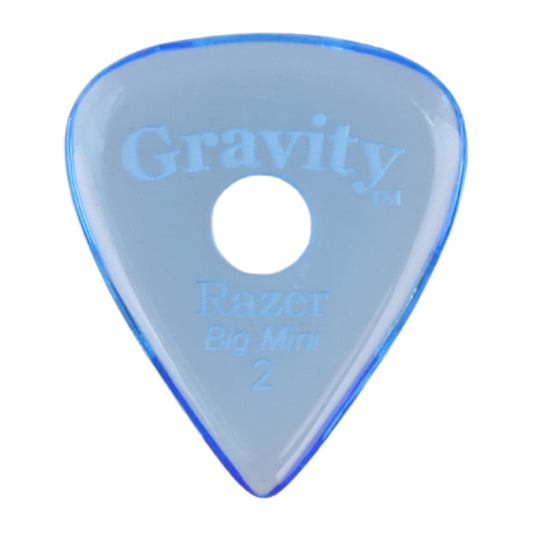 Gravity グラビティ Razer big mini ギターピックGRAB2PR blue 1枚入り