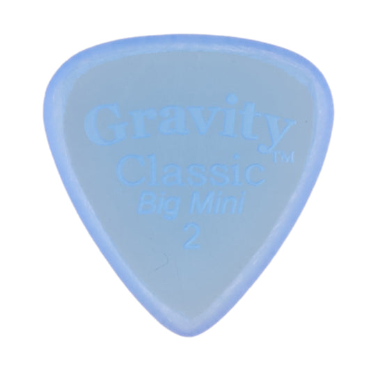 Gravity グラビティClassic big Mini ギターピックGCLB2M blue 1枚入り