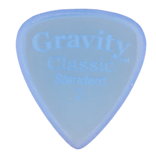 Gravity グラビティClassic Standard ギターピック GCLS2M blue 1枚入り