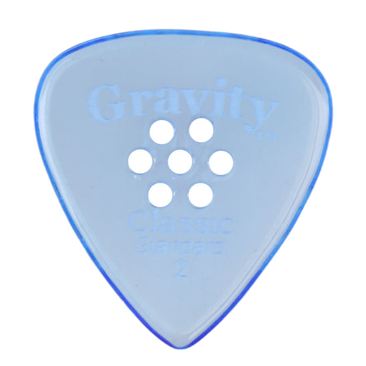 Gravity グラビティClassic Standard ギターピック GCLS2PM blue 1枚入り