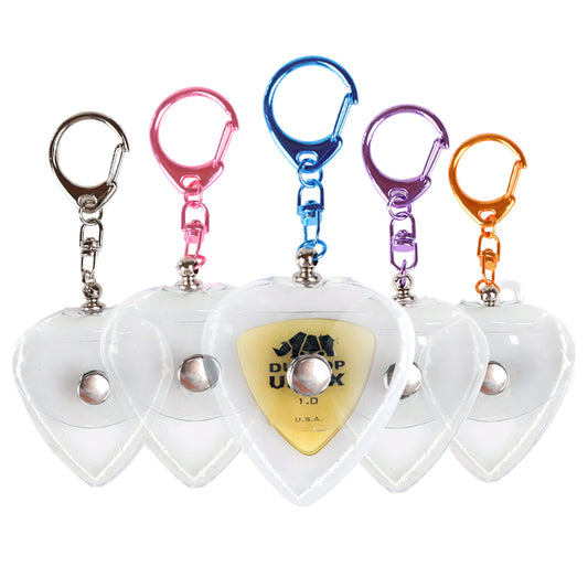 KIZAI キザイ QC055-◯◯ キーホルダータイプ透明ソフトピックケース 携帯用収納&ディスプレイ 3個入り