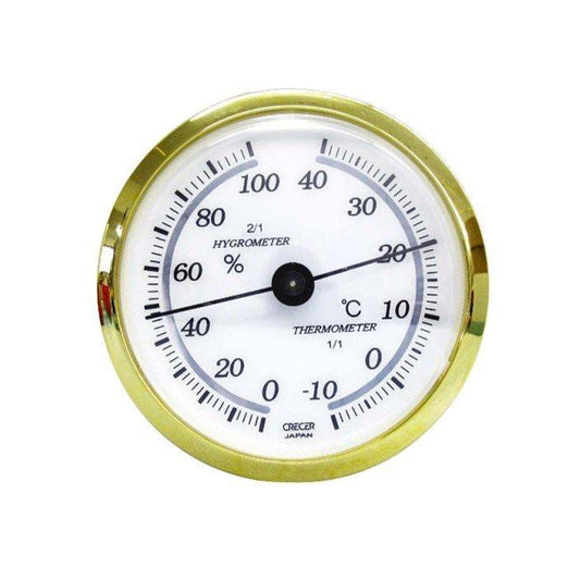 CRECER クレセル CR-17 温湿度計 電池不要 壁掛け対応