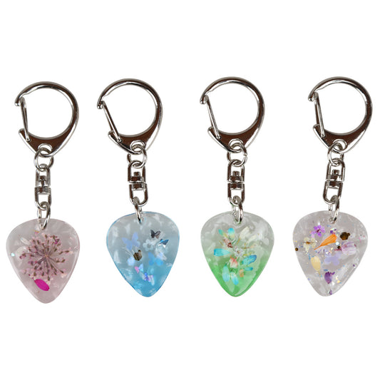 KIZAI キザイ QC0573 ギター ピック型 キーリング バッグチャーム