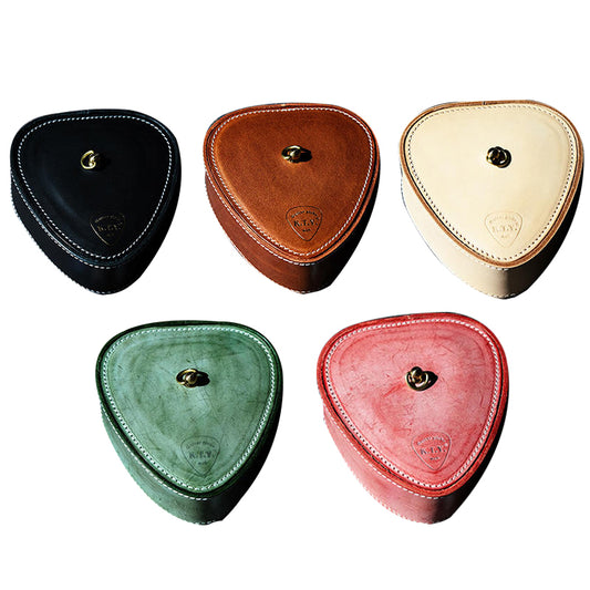 Knight T.Y. トウオン GPB -1312 アメリカンスタイル ビンテージ 手作り ギター ピック ケース 収納袋 レザー製 ピックバッグ