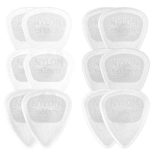 Jim Dunlop ジム ダンロップ 446R Nylon Glow Standard ギターピック 6枚入り