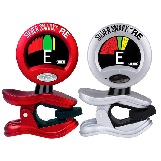 SNARK ギターチューナー Silver Snark 2 クリップチューナー SIL-1 / SIL-RED 充電式