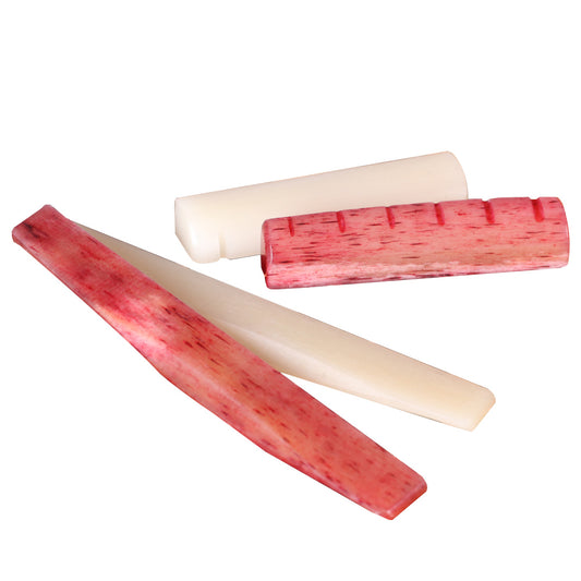 KIZAI キザイ QC0275 クラシックギター用 ナット&サドルセット キャメルボーン