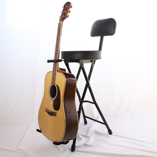 IM アイエム ギタースタンドチェア 背もたれ付き