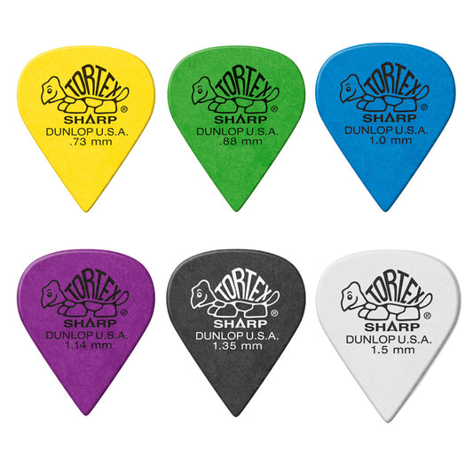 Jim Dunlop TORTEX SHARP 412- ◯◯ ギターピック 1枚入り