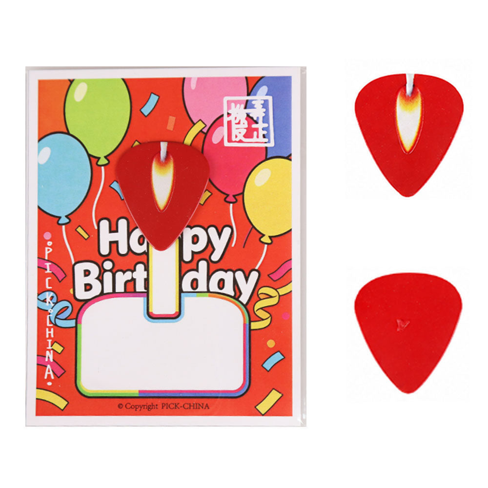KIZAI キザイ 逆正成真 お誕生日おめでとう ティアドロップ ギターピック