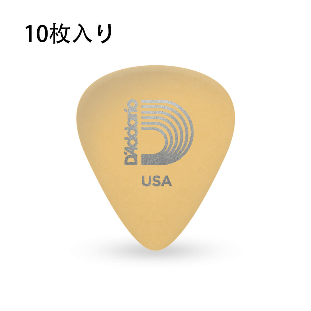 D'Addario Cortex ギターピック ティアドロップ Ultem製 10枚入り