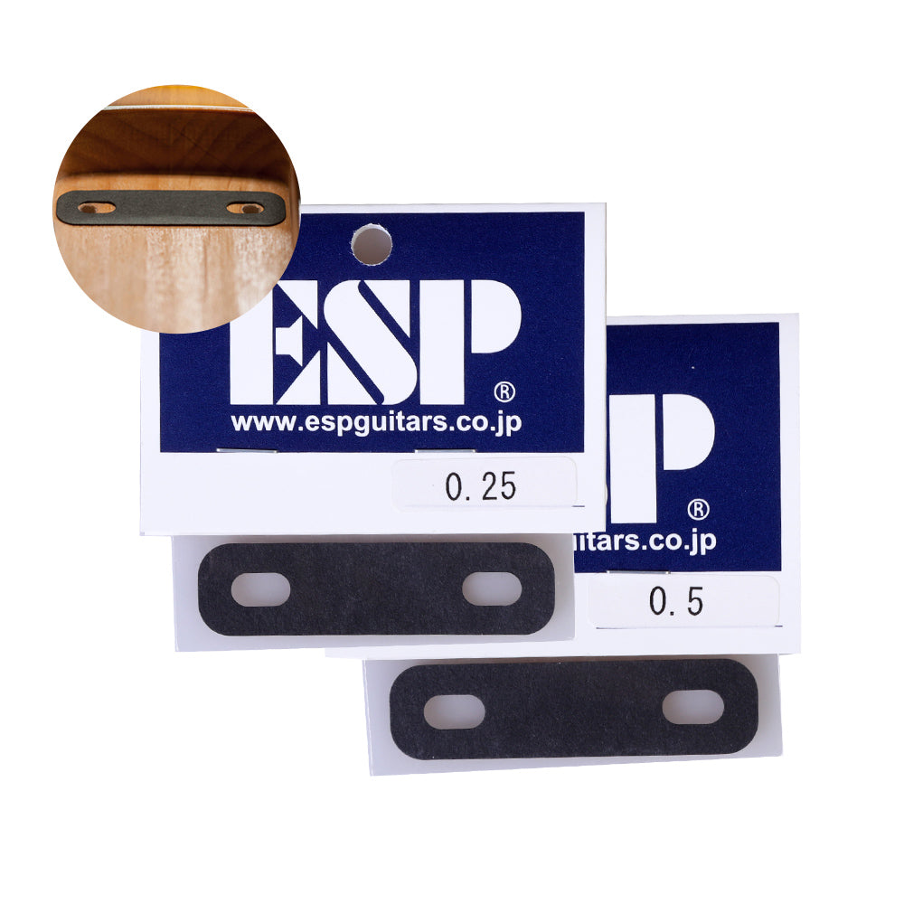 ESP エレキギター用ネックパッド 0.5mm 0.25mm厚も