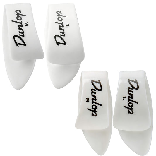 Jim Dunlop ホワイト サムピック 9002R / 9003R / 9012R / 9013R 1枚入り