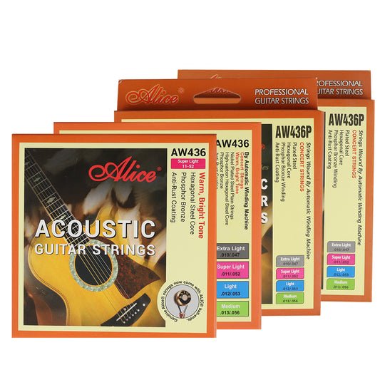 Alice アリス アコースティックギター弦 AW436 AW436P L/SL