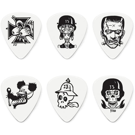JIM Dunlop KOZIK Series 2 ギターピックBL113P Frank Kozik 6枚セット