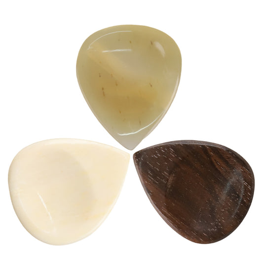 Timber tonesティンバートーンズ GROOVE TONES MINIシリーズ ミディアムティアドロップ型先端ギターピック 凹面滑り止め イギリス製 1枚入り