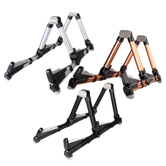 Galux GS-201 ダブルギタースタンド 折り畳み可能な琴台