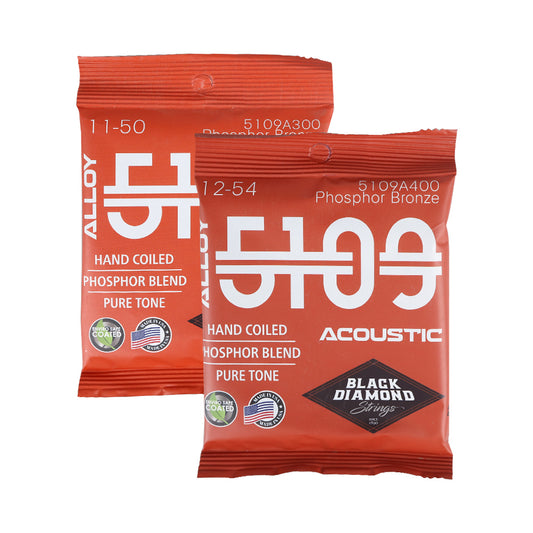 Black Diamond Strings ブラックダイヤモンド・ストリングス 5109◯◯ シリーズ アコースティックギター弦