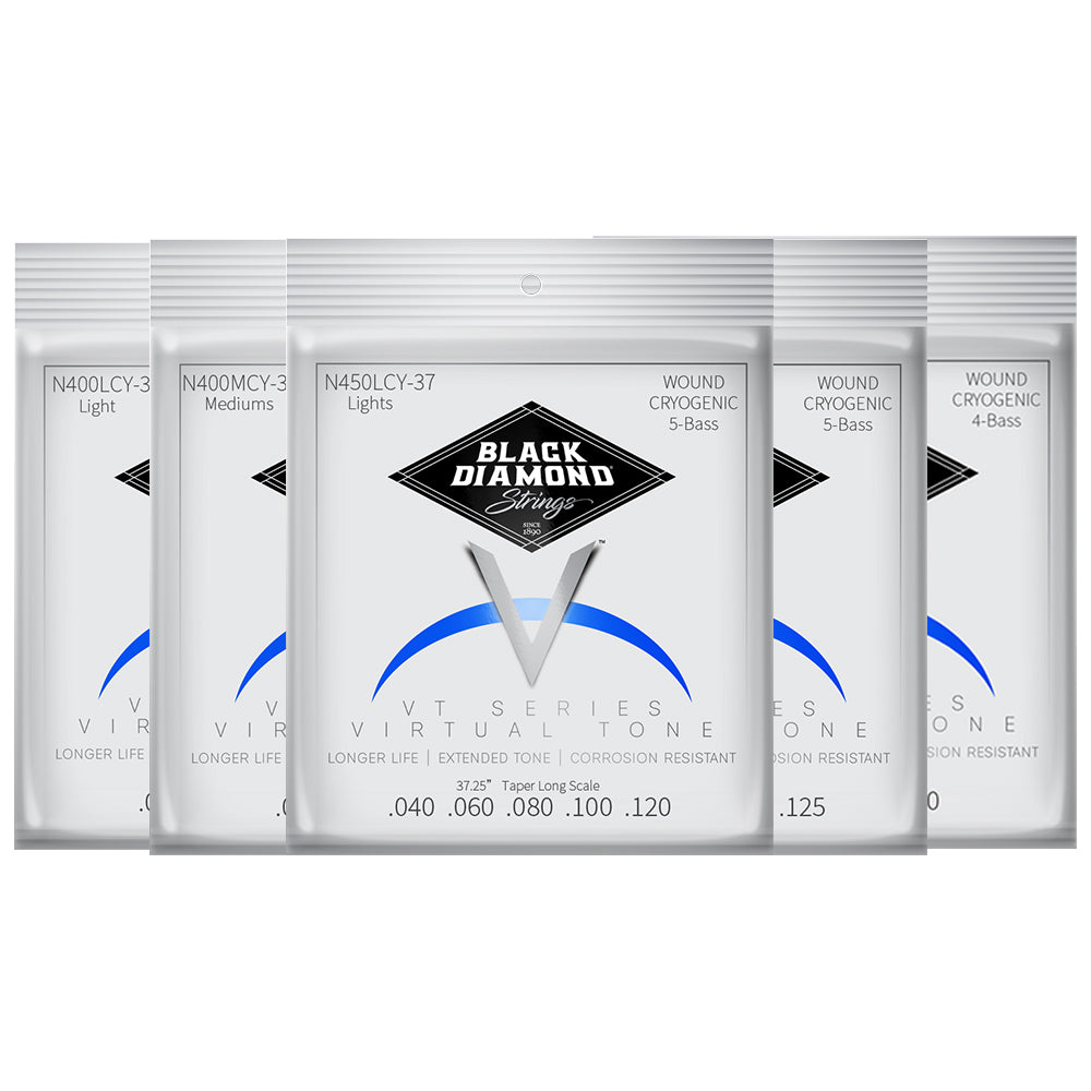 Black Diamond Strings ブラックダイヤモンド・ストリングス N400◯◯CY ベース弦 低温冷却シリーズ 4弦/5弦